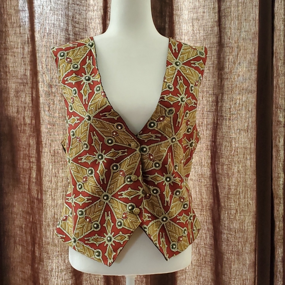BALI CHIC WOMEN'S VEST SIZE/  ONE SIZE